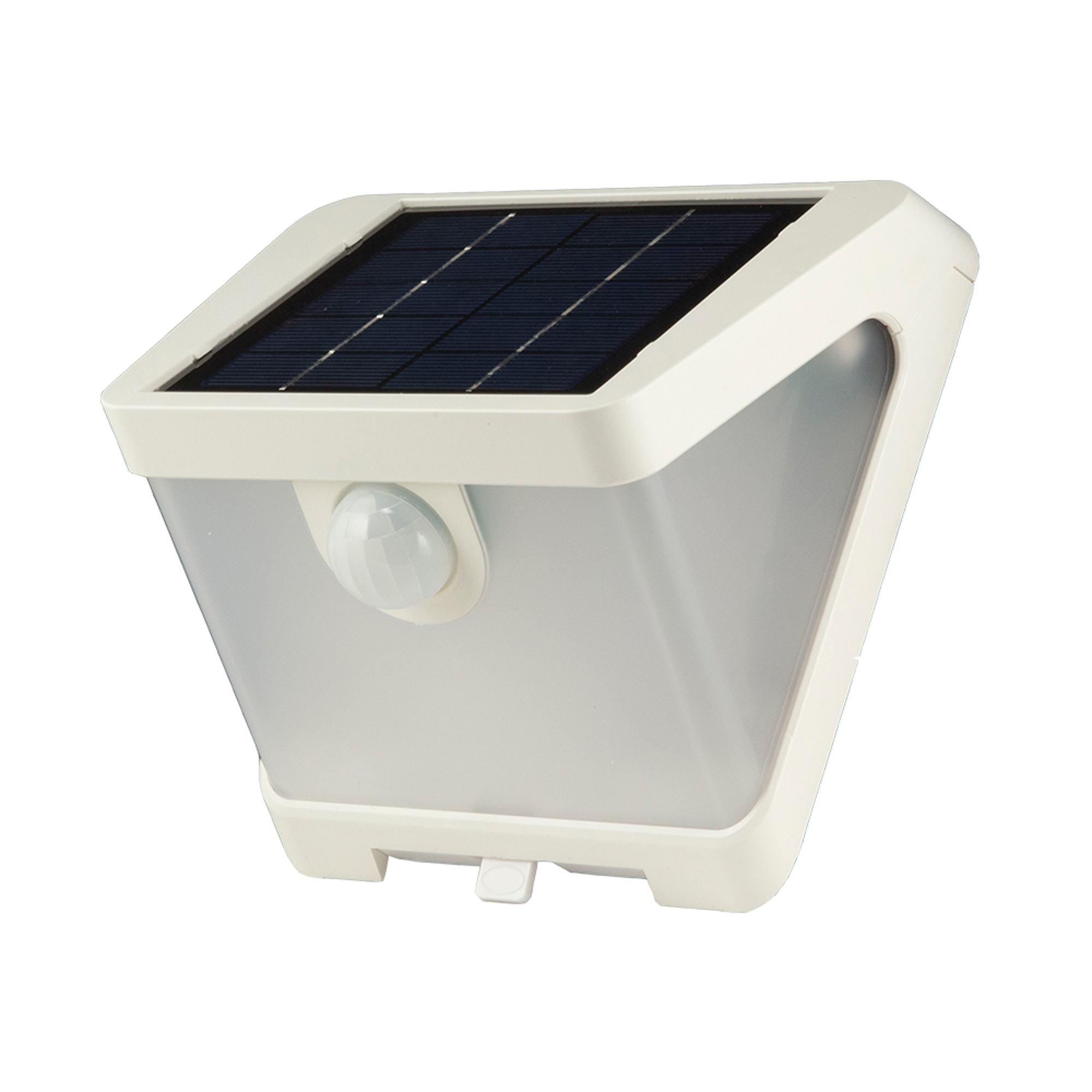 HALO:SWL 30-Watt, White, Motion Activated, Outdoor Integrated LED Solar Wedge Light, Dusk to Dawn, 500 Lumens, 4000K